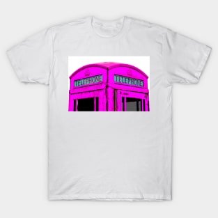 Pink Phone Box T-Shirt